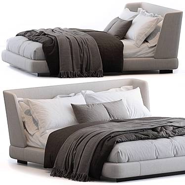 Elevate Your Rest: Creed Bed 3D model image 1 