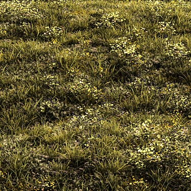 Lush Forest Grass for 3D Scenes 3D model image 1 