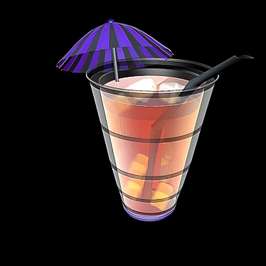 Cinema 4D Cocktail Rendering Video 3D model image 1 