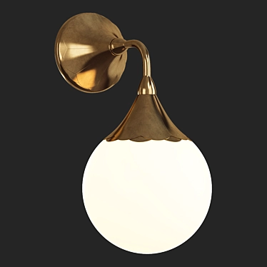 Elegant Piper Sconce  2013 V-Ray 3D model image 1 