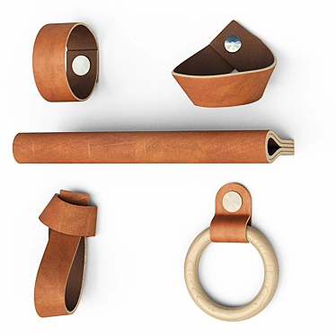 Furniture leather handles