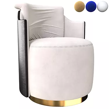 SolidArmchair: Modern and Stylish Furniture 3D model image 1 