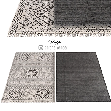 Stylish Carpets for Classy Homes 3D model image 1 