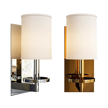 Elegant Chelsea Sconce 3D model image 1 