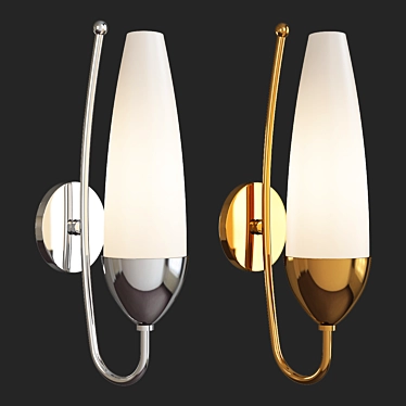 Elegant Amee Sconce: 3D Max 2013 3D model image 1 