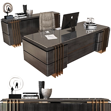 Prestij Masa Takimi | Bianos Office Furniture 3D model image 1 