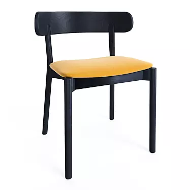 Sleek Montera SL CU Chair 3D model image 1 