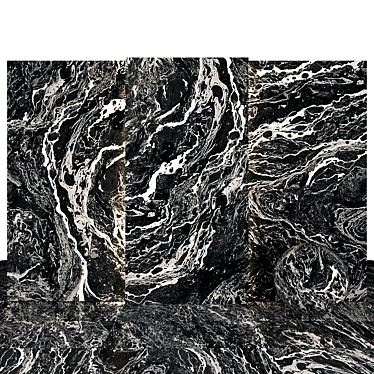 Glossy Liquid Moon Marble Slabs 3D model image 1 