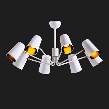 Impressive Anders Pendant Chandelier 3D model image 1 