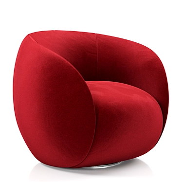 Elegant Dot Armchair by Roche Bobois 3D model image 1 