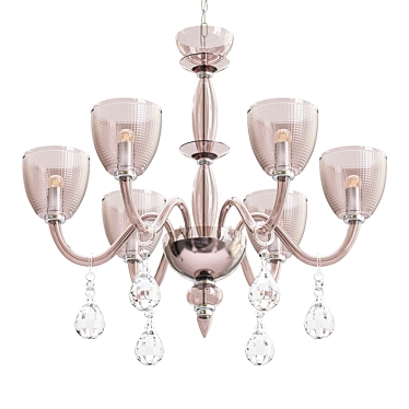 Odeon Pirea Pendant Chandelier 3D model image 1 