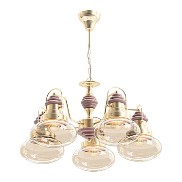 Gustavo 366/5 Smart Pendant Chandelier 3D model image 1 