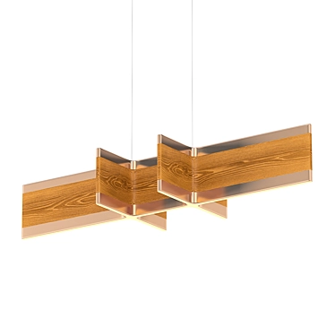 Stunning Astra Suspension Lamp 3D model image 1 