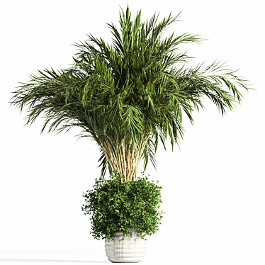 Modern Concrete Binjamin: Indoor Plant 3D model image 1 