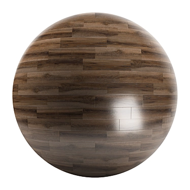 Parquet 64: Standard & Herringbone Patterns, 12 Plank Options 3D model image 1 