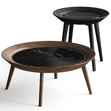 Modern Enne Iris Coffee Tables 3D model image 1 