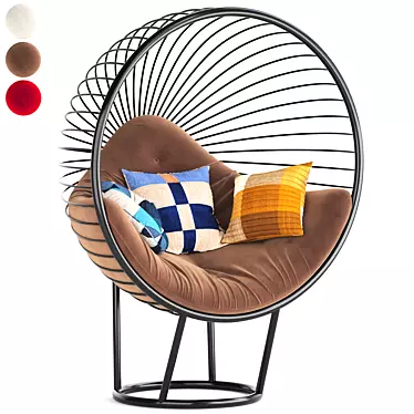 Sleek Shar Chair 2015 3D model image 1 