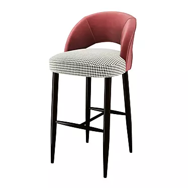 Upholstered bar chair ACORUS