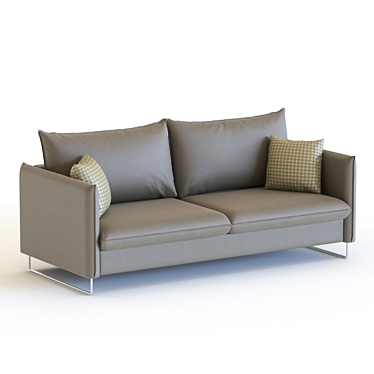 Julia Modern Euro Sofa 3D model image 1 