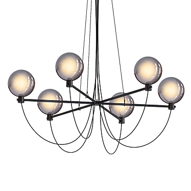 Ethereal ELEGY Pendant Chandelier 3D model image 1 