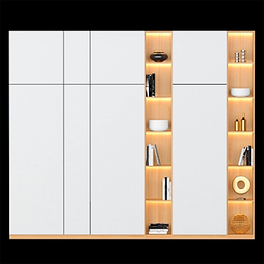  Modern Shelf Design 3D Models 3D model image 1 