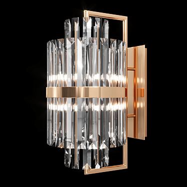 Elegant Liberty II Wall Light 3D model image 1 