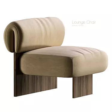 Elevate Your Comfort: Lart Lounge Chair 3D model image 1 