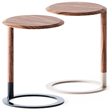 Elegant Jok Side Table 3D model image 1 