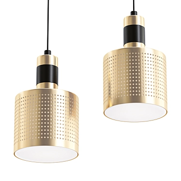 Enigmatic Glow Pendant Lamp 3D model image 1 