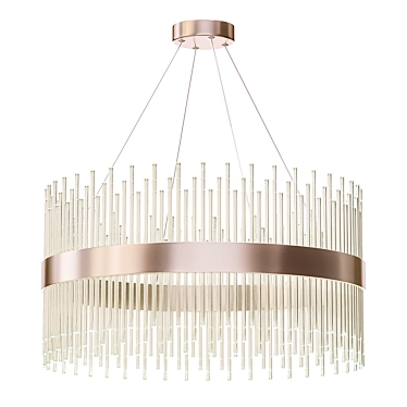 Elegant Crystal Chandelier - Nembus 3D model image 1 