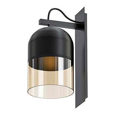 Indi Wall Sconce: Sleek Illumination Solution 3D model image 1 