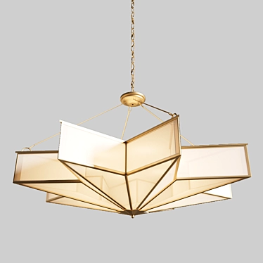 International Decostar Pendant Light 3D model image 1 