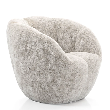 Elegant Astrea Armchair by Roche Bobois 3D model image 1 