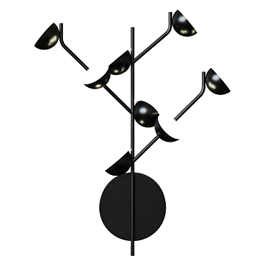 Modern Loft Wall Lamp Adn 6419 3D model image 1 