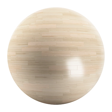 Premium Parquet: Standard & Herringbone Patterns, 12 Planks 3D model image 1 