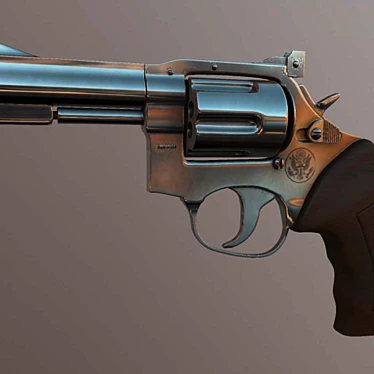 American Revolver: Classic Firepower 3D model image 1 