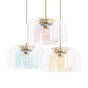 Stylish Pendant Light - Cotto 3D model image 1 