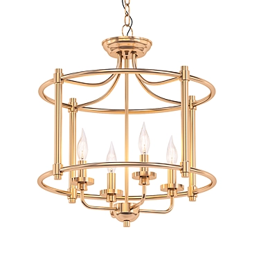 Elegant Convertible Lantern: LUSTRE 3D model image 1 