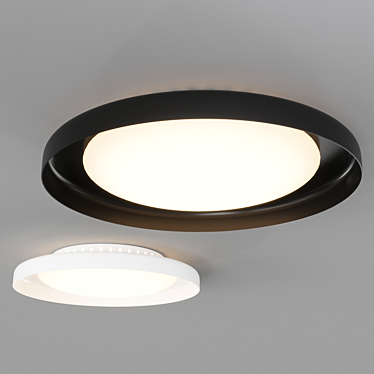 Modern LED Ceiling Lamp: Dolme 3D model image 1 