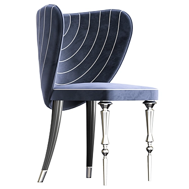 Modern Elvemobilya Chair: Stylish, Versatile, and Comfortable 3D model image 1 