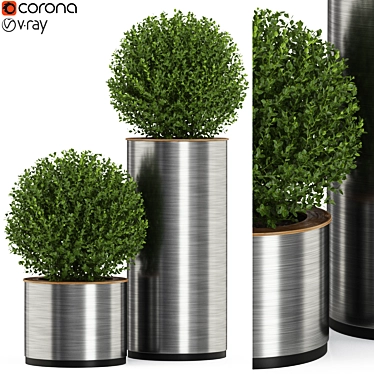 Lush Greenery Collection 511 3D model image 1 