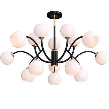 Lussole Loft Astoria Pendant Light 3D model image 1 