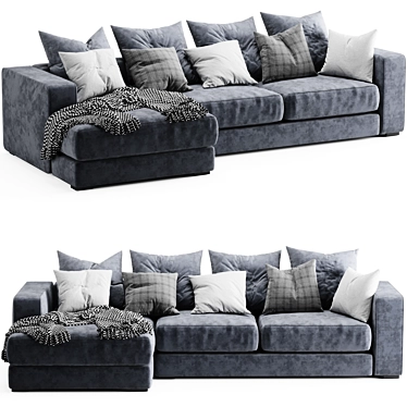 Boconcept Cenova: Modern Luxury Sofa 3D model image 1 