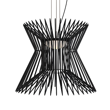 Syrma Pendant: Modern Minimalist Lighting 3D model image 1 