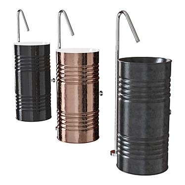 Freestanding washbasin Kerasan Artwork BARREL