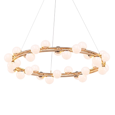 Berry Bliss Chandelier 3D model image 1 