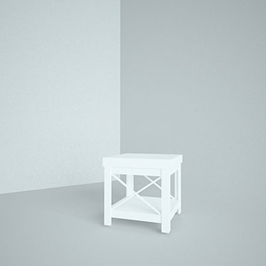 Mediterranean-Style Nightstand 3D model image 1 