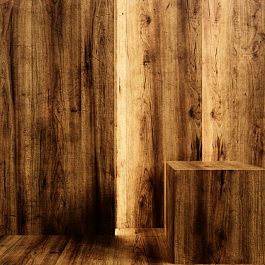 Wood 2: 3ds Max 2015 / Vray & Corona, FBX, High-Res Textures, T8K 3D model image 1 