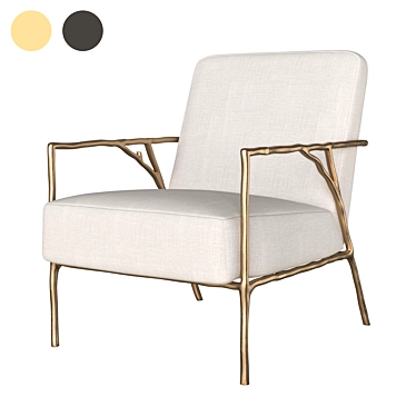 Elegant Antico Chair: Stylish Design & Superior Comfort 3D model image 1 