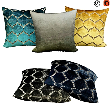 Versatile Decorative Pillows | No. 074 3D model image 1 